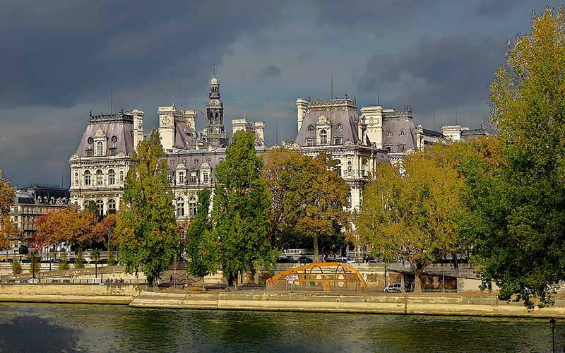 Hotel de ville of Paris