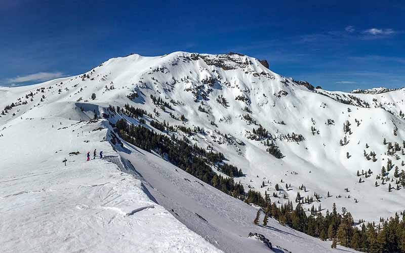 Skiing Mountain