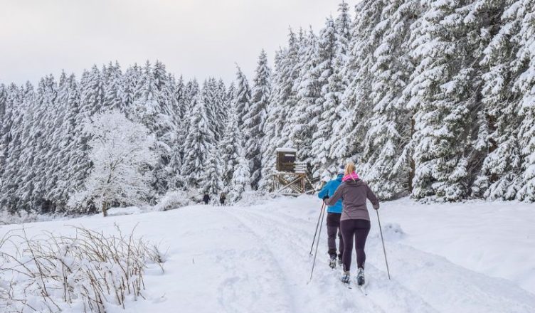 skiing in Austria