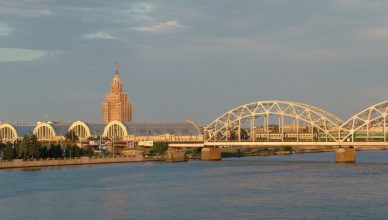 Latvia river