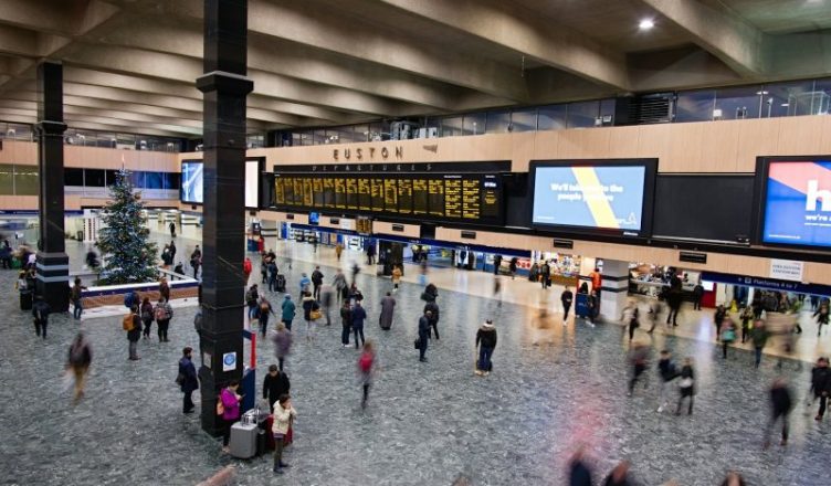 People in airport