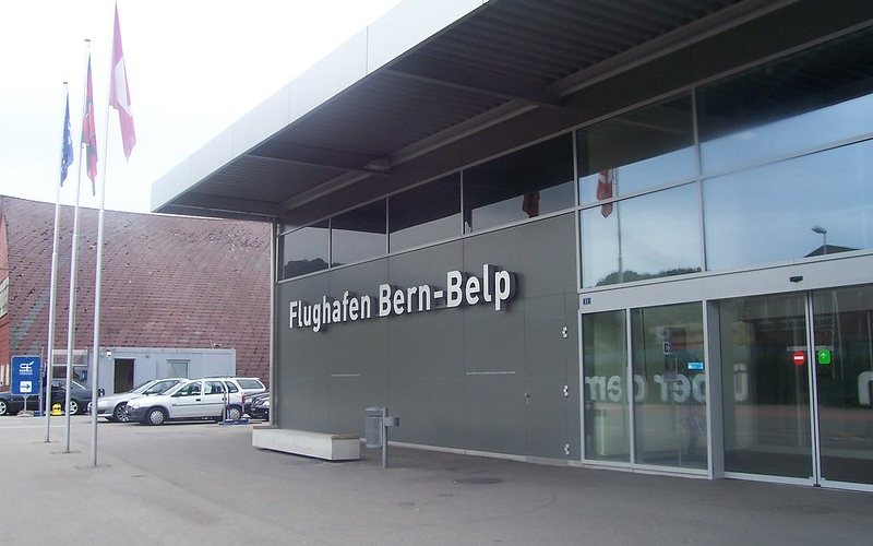 Bern-Belp Airport outside image .