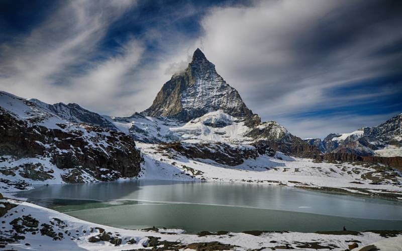 Zermatt, Switzerland -Europe in January